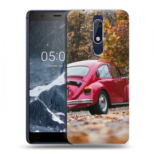 Дизайнерский пластиковый чехол для Nokia 5.1 Volkswagen