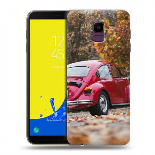 Дизайнерский пластиковый чехол для Samsung Galaxy J6 Volkswagen