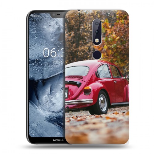 Дизайнерский пластиковый чехол для Nokia 6.1 Plus Volkswagen