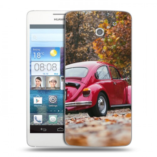 Дизайнерский пластиковый чехол для Huawei Ascend D2 Volkswagen