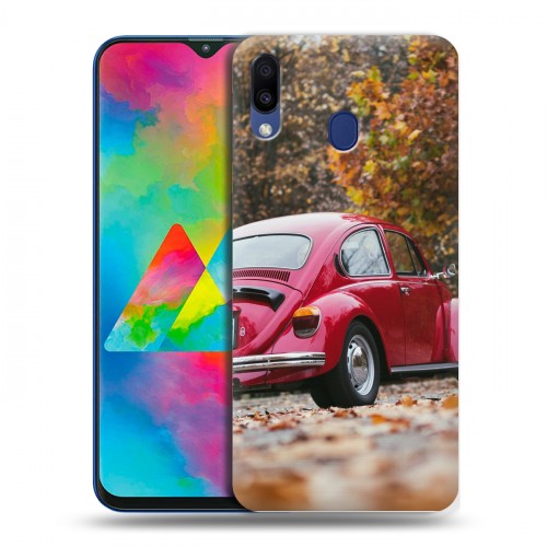 Дизайнерский пластиковый чехол для Samsung Galaxy M20 Volkswagen