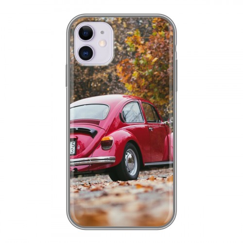 Дизайнерский силиконовый чехол для Iphone 11 Volkswagen