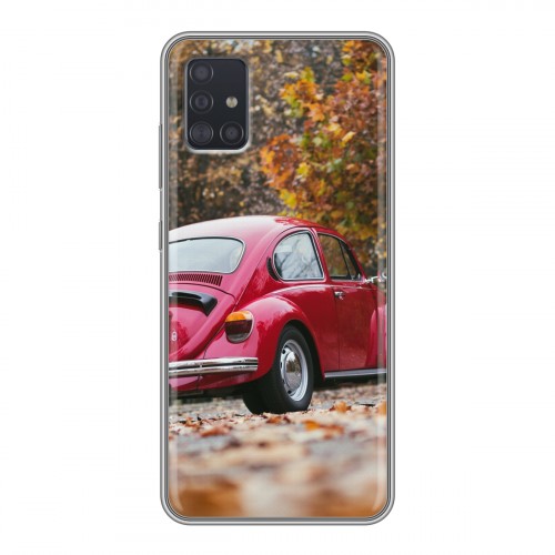 Дизайнерский силиконовый чехол для Samsung Galaxy A51 Volkswagen