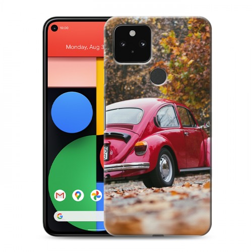 Дизайнерский пластиковый чехол для Google Pixel 5 Volkswagen