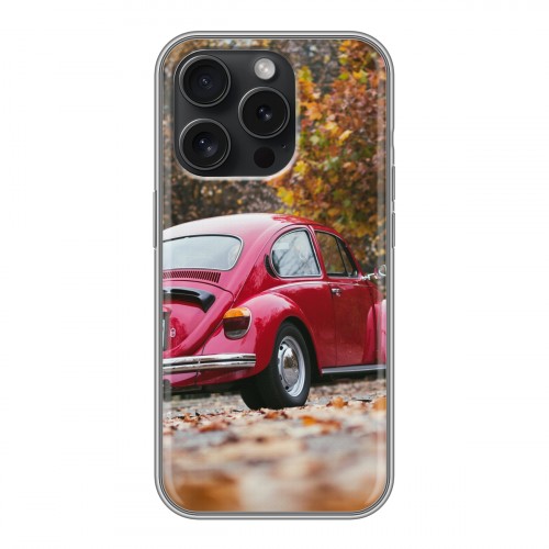 Дизайнерский силиконовый чехол для Iphone 15 Pro Volkswagen