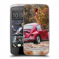 Дизайнерский пластиковый чехол для HTC Desire 500 Volkswagen