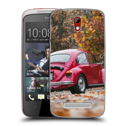 Дизайнерский пластиковый чехол для HTC Desire 500 Volkswagen