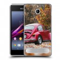 Дизайнерский силиконовый чехол для Sony Xperia E1 Volkswagen