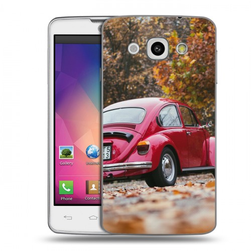 Дизайнерский пластиковый чехол для LG L60 Volkswagen