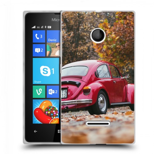 Дизайнерский пластиковый чехол для Microsoft Lumia 435 Volkswagen