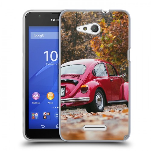 Дизайнерский пластиковый чехол для Sony Xperia E4g Volkswagen