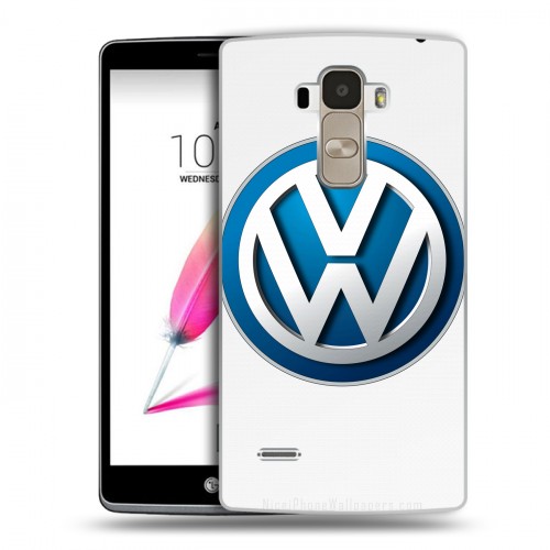 Дизайнерский силиконовый чехол для LG G4 Stylus Volkswagen