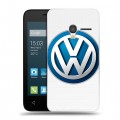 Дизайнерский пластиковый чехол для Alcatel One Touch Pixi 3 (4.5) Volkswagen