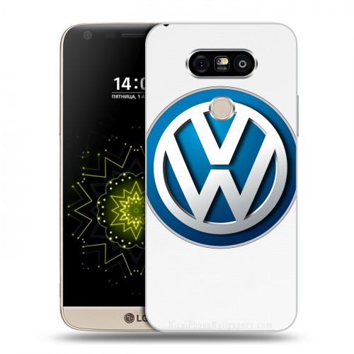 Дизайнерский пластиковый чехол для LG G5 Volkswagen