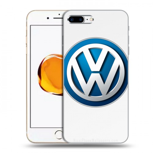 Дизайнерский пластиковый чехол для Iphone 7 Plus / 8 Plus Volkswagen