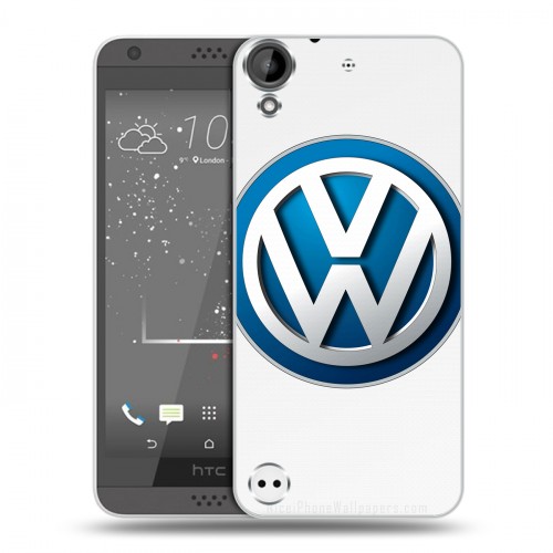 Дизайнерский пластиковый чехол для HTC Desire 530 Volkswagen