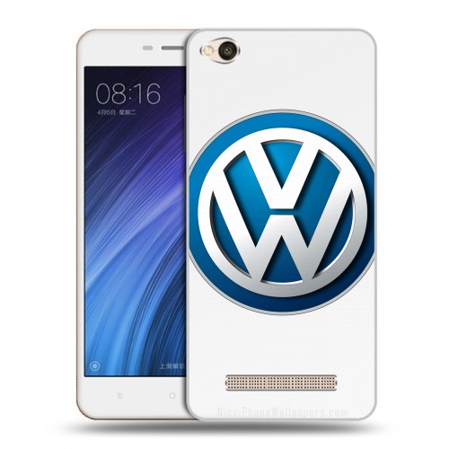 Дизайнерский силиконовый чехол для Xiaomi RedMi 4A Volkswagen