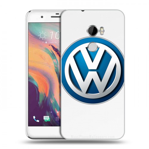 Дизайнерский пластиковый чехол для HTC One X10 Volkswagen