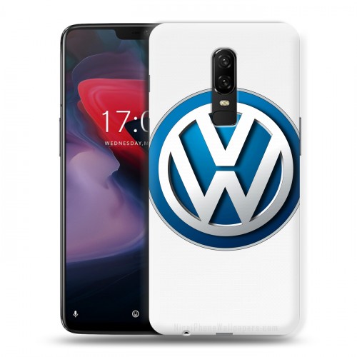 Дизайнерский пластиковый чехол для OnePlus 6 Volkswagen