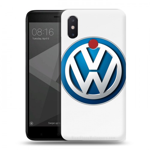 Дизайнерский пластиковый чехол для Xiaomi Mi8 SE Volkswagen