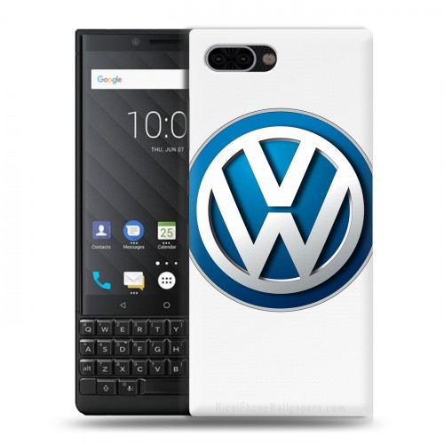 Дизайнерский пластиковый чехол для BlackBerry KEY2 Volkswagen