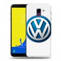 Дизайнерский пластиковый чехол для Samsung Galaxy J6 Volkswagen