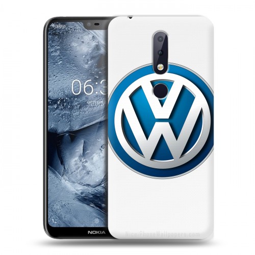 Дизайнерский пластиковый чехол для Nokia 6.1 Plus Volkswagen