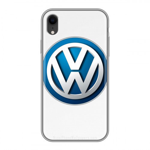 Дизайнерский силиконовый чехол для Iphone Xr Volkswagen