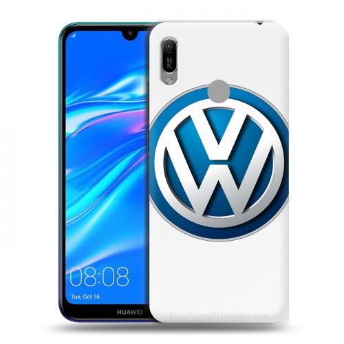 Дизайнерский пластиковый чехол для Huawei Y6 (2019) Volkswagen