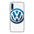 Дизайнерский силиконовый чехол для Samsung Galaxy A50 Volkswagen