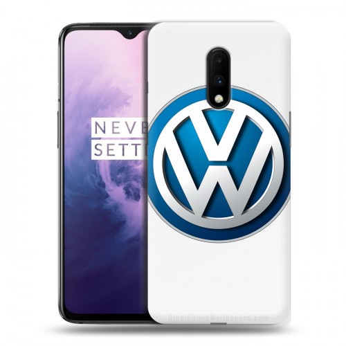 Дизайнерский пластиковый чехол для OnePlus 7 Volkswagen