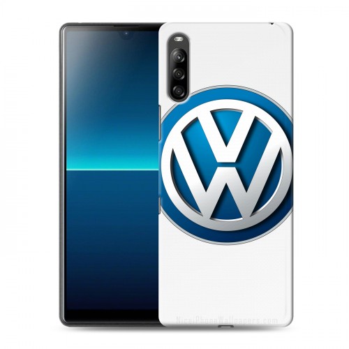 Дизайнерский силиконовый с усиленными углами чехол для Sony Xperia L4 Volkswagen