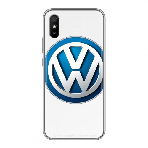 Дизайнерский силиконовый чехол для Xiaomi RedMi 9A Volkswagen