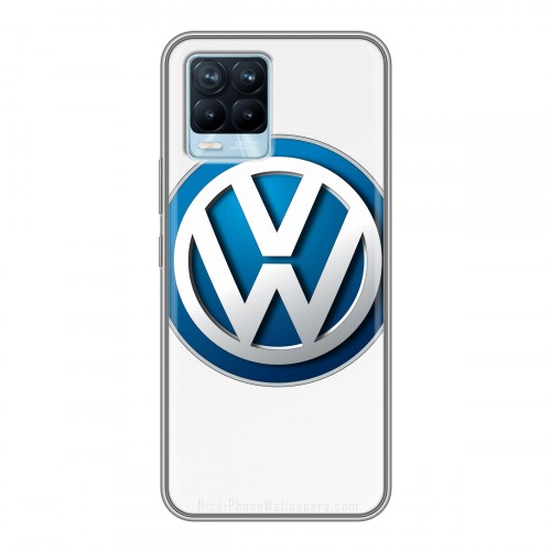 Дизайнерский силиконовый чехол для Realme 8 Volkswagen