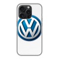 Дизайнерский силиконовый чехол для Iphone 15 Pro Volkswagen