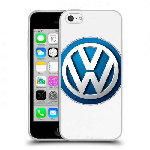 Дизайнерский пластиковый чехол для Iphone 5c Volkswagen