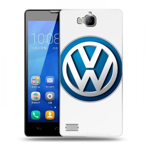 Дизайнерский пластиковый чехол для Huawei Honor 3c Volkswagen