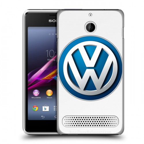 Дизайнерский силиконовый чехол для Sony Xperia E1 Volkswagen