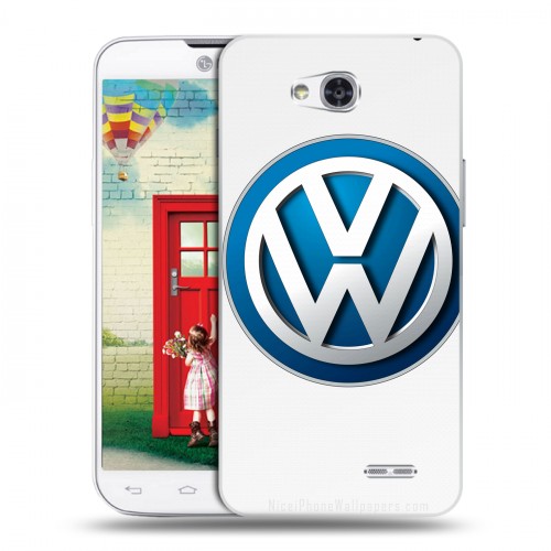 Дизайнерский пластиковый чехол для LG L80 Volkswagen