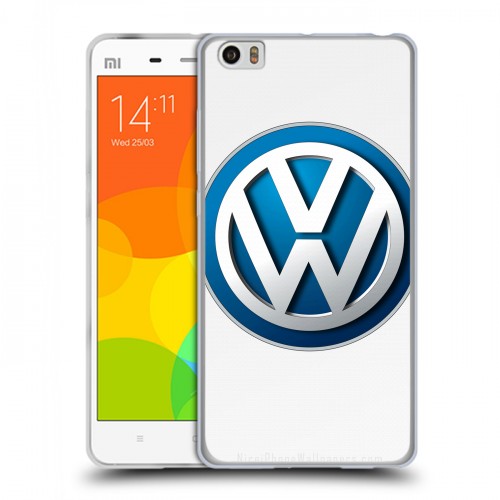 Дизайнерский силиконовый чехол для Xiaomi Mi Note Volkswagen