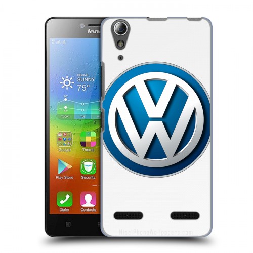 Дизайнерский пластиковый чехол для Lenovo A6000 Volkswagen