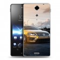 Дизайнерский пластиковый чехол для Sony Xperia TX Volkswagen