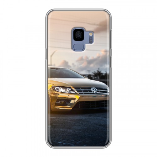 Дизайнерский пластиковый чехол для Samsung Galaxy S9 Volkswagen