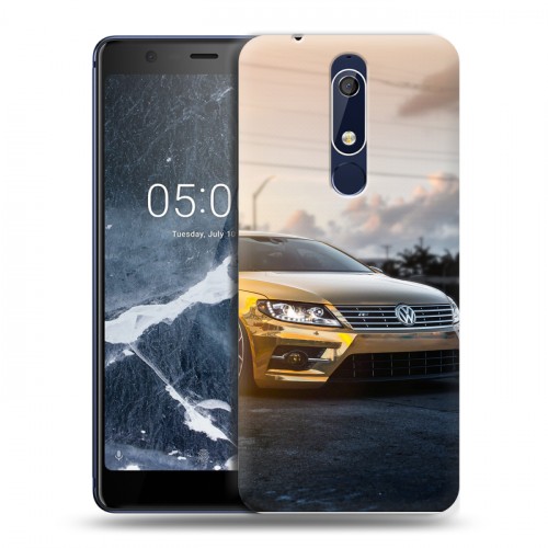 Дизайнерский пластиковый чехол для Nokia 5.1 Volkswagen