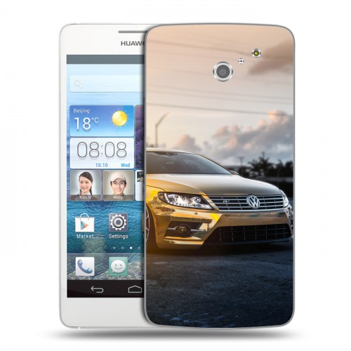 Дизайнерский пластиковый чехол для Huawei Ascend D2 Volkswagen