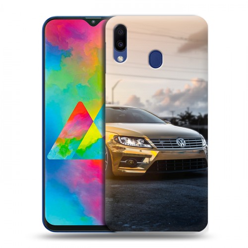 Дизайнерский пластиковый чехол для Samsung Galaxy M20 Volkswagen