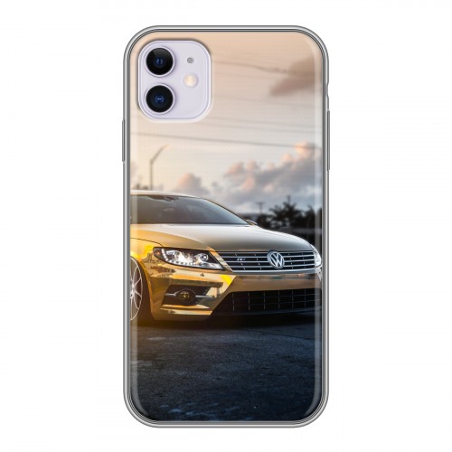 Дизайнерский силиконовый чехол для Iphone 11 Volkswagen