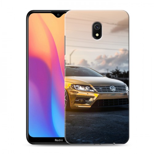 Дизайнерский силиконовый с усиленными углами чехол для Xiaomi RedMi 8A Volkswagen