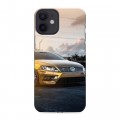 Дизайнерский силиконовый с усиленными углами чехол для Iphone 12 Mini Volkswagen