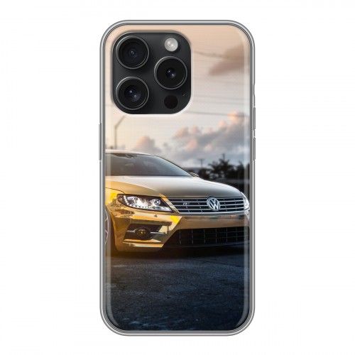 Дизайнерский силиконовый чехол для Iphone 15 Pro Volkswagen